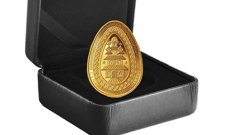 У Канаді випустили золоту монету у формі української писанки - фото 1