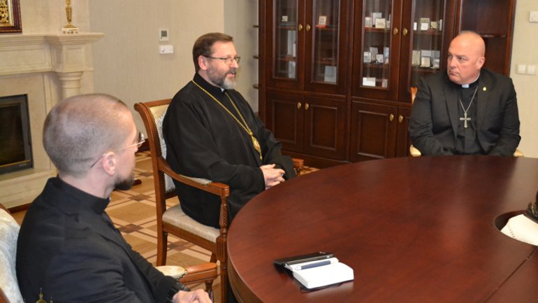 Патріарх УГКЦ зустрівся з військовими капеланами військ США у Європі - фото 1