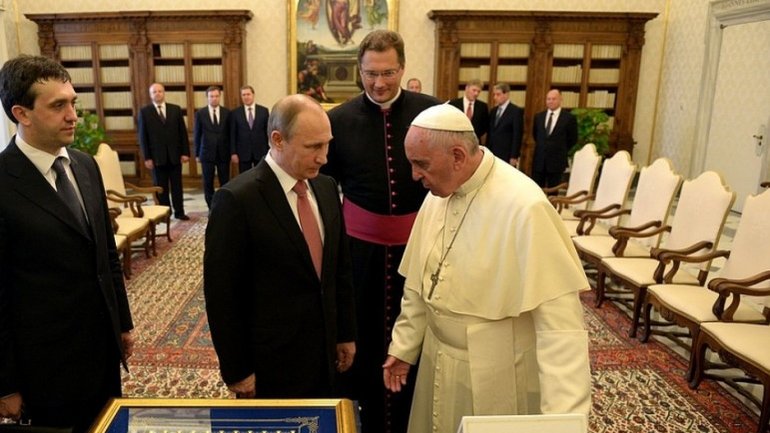 Путин и Томос. Зачем к Папе Римскому едет русский папа - фото 1
