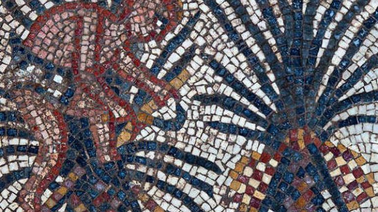Израильские археологи нашли мозаику с изображением ветхозаветного оазиса Елим - фото 1