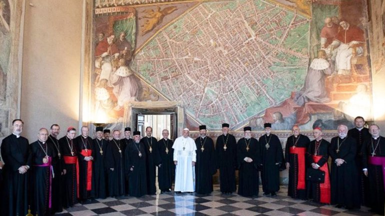 Vatican releases communiqué following meeting of Pope Francis with UGCC leaders - фото 1