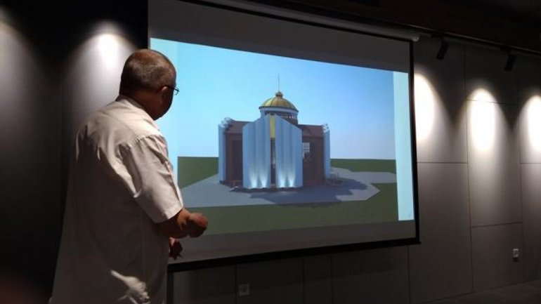 У Рівному побудують храм, який зверху матиме вигляд хреста - фото 1