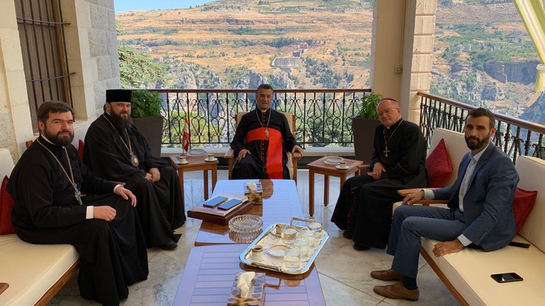OCU delegation visits Lebanon at invitation of Maronite Catholic Patriarch - фото 1
