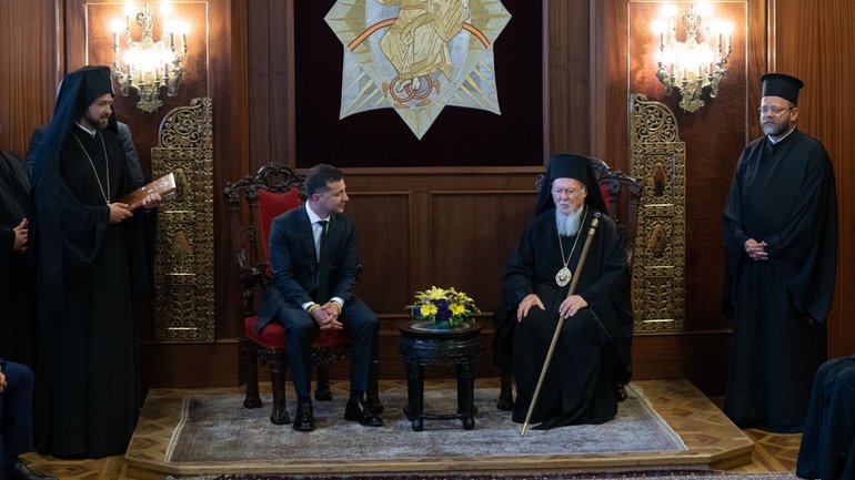 President had a meeting with the Ecumenical Patriarch - фото 1