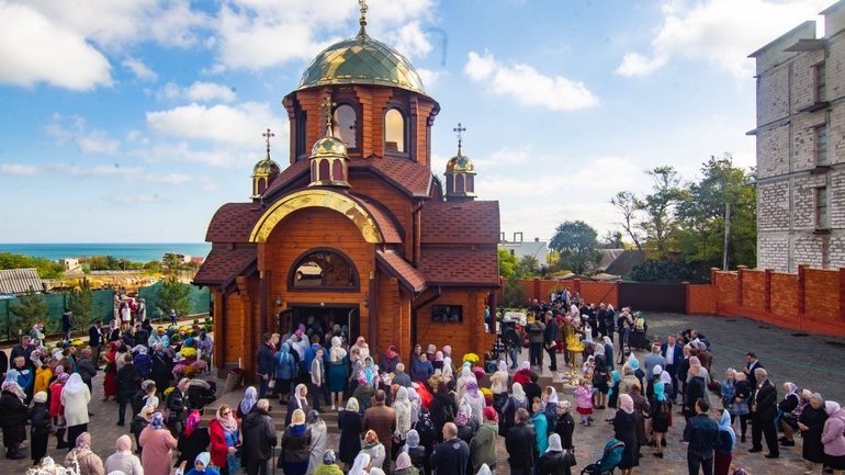 «Гнана» Церква: УПЦ МП освятила новий храм на Одещині - фото 1