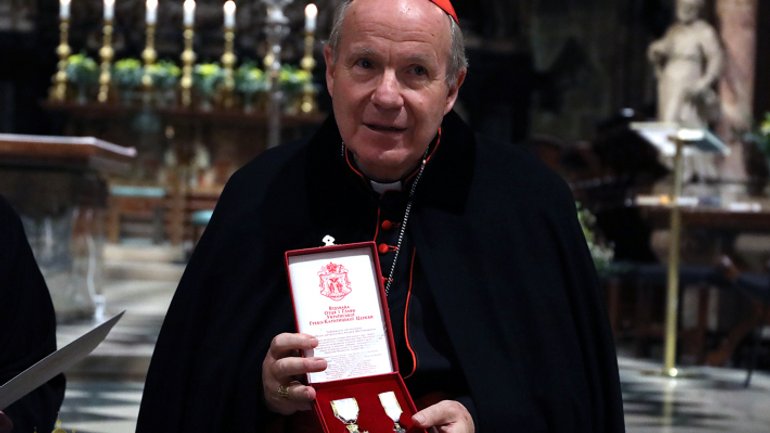 Cardinal Schoenborn receives the highest UGCC award – The Metropolitan Andrey Sheptytsky Order - фото 1