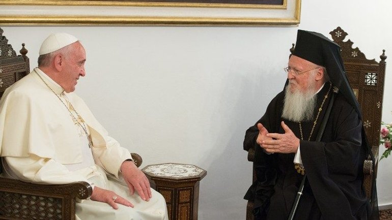 Pope sends greetings to Patriarch Bartholomew on feast of St Andrew - фото 1