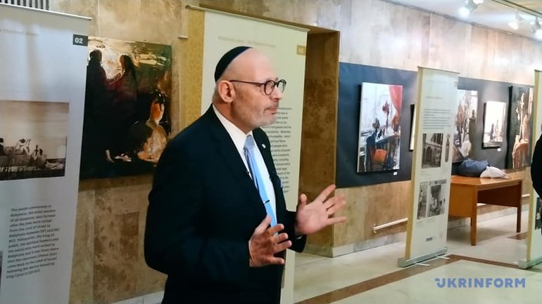 Посол Израиля открыл в Киеве выставку о вавилонских евреях - фото 1