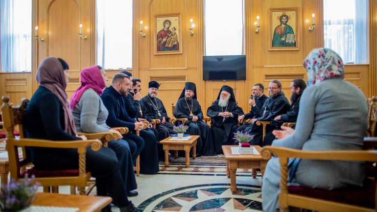 Делегация УПЦ (МП) встретилась с Предстоятелем Албанской Православной Церкви - фото 1