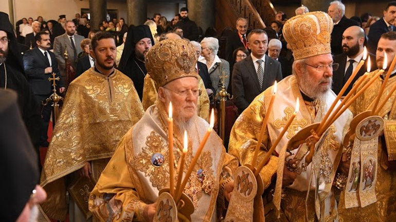 Ecumenical Patriarch and Archbishop of Cyprus commemorated the OCU Primate at Liturgy - фото 1