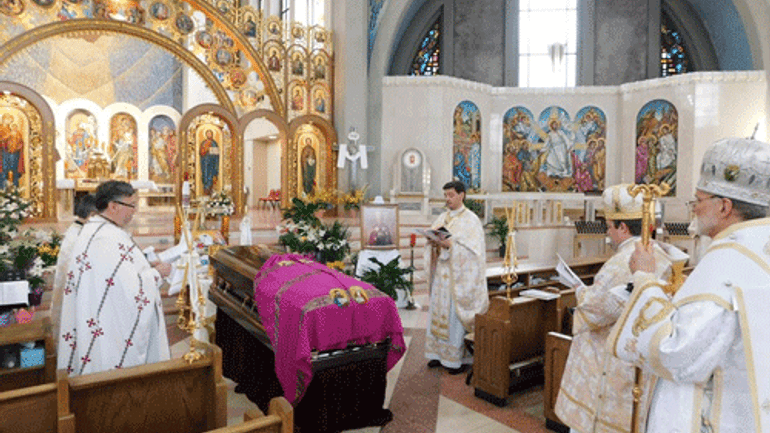 Митрополита Стефана Сулика похоронили у крипті катедри Непорочного Зачаття у Філадельфії - фото 1