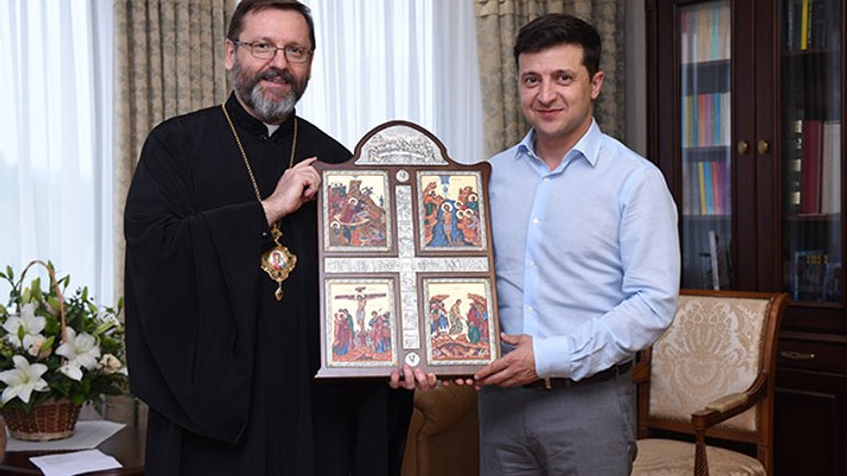 The President of Ukraine and Prime Minister greeted His Beatitude Sviatoslav on his 50th birthday - фото 1