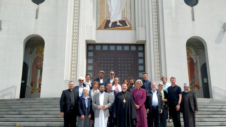 Head of UGCC meets with representatives of various faiths who were on a solidarity mission to Ukraine - фото 1