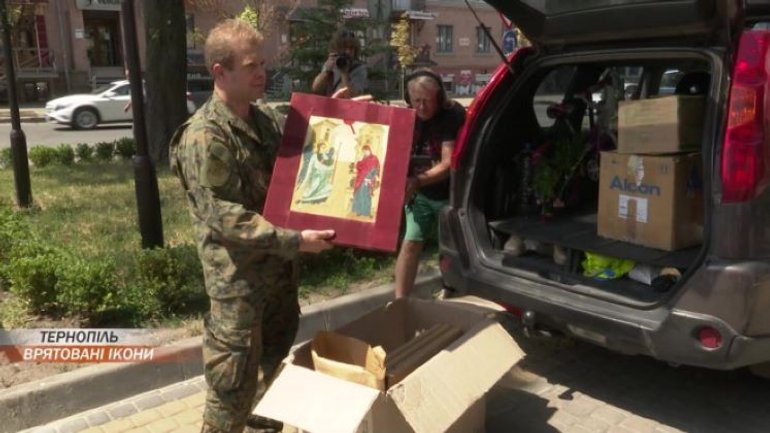 Чтобы не уничтожили оккупанты: 13 уникальных икон из Лисичанска привезли в Тернополь - фото 1