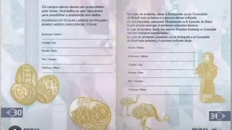 Українська писанка прикрашає новий паспорт громадянина Бразилії - фото 1
