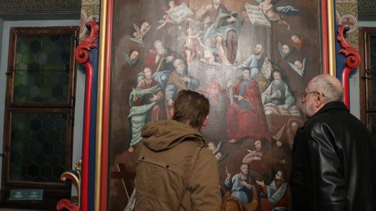 На виставці у “Софії Київській” можна побачити унікальну ікону “Христос з апостолами” - фото 1