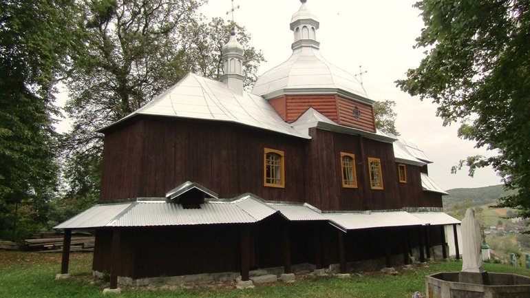 На Тернопільщині відновили давню дерев’яну церкву - фото 1
