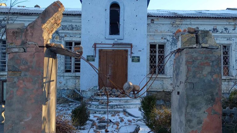 Росіяни обстріляли храм на Херсонщині - фото 1
