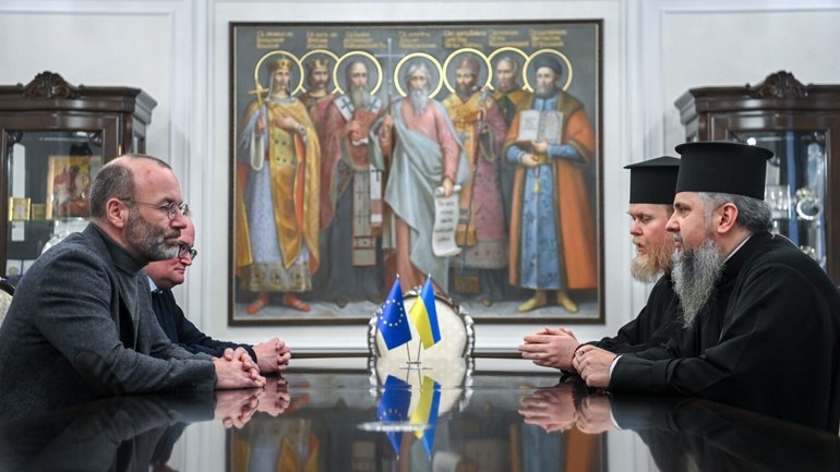 The Head of the Orthodox Church of Ukraine met with the Leader of the European People's Party - фото 1