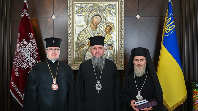 The head of the OCU met with Archimandrite Khristofor, released from Russian imprisonment - фото 1