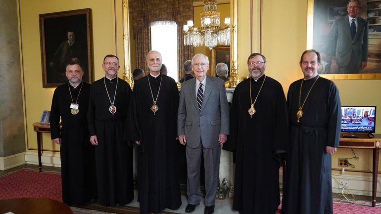 Глава УГКЦ с епископами провел в Сенате, Конгрессе и Госдепе США встречи по поводу поддержки Украины - фото 1