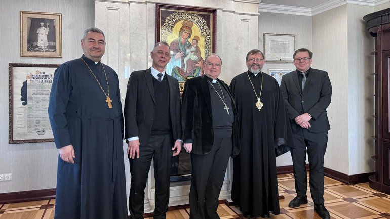 The Head of the UGCC met with the delegation of the German Bishops' Conference - фото 1