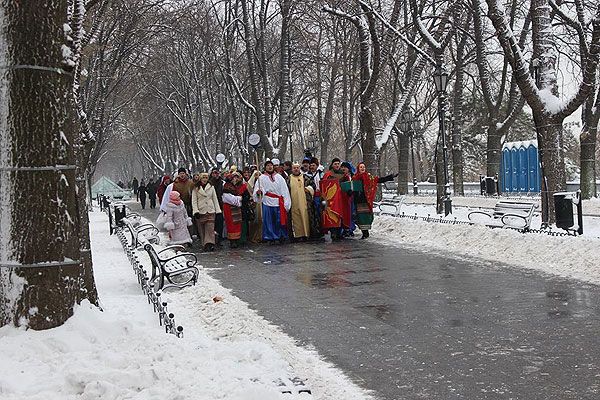 Народні Різдвяні гуляння в Одесі пройшли «на ура» - фото 54468