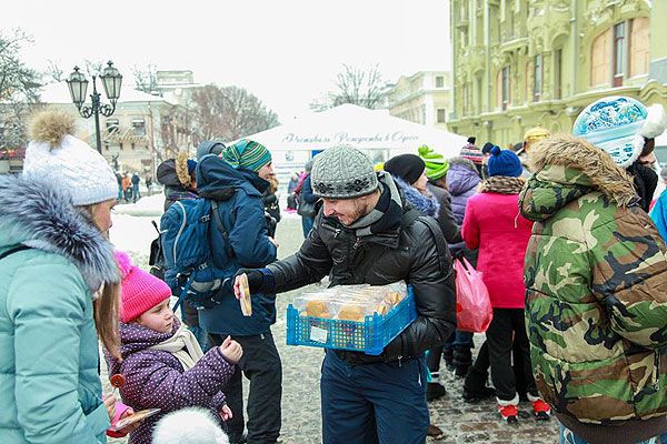 Народні Різдвяні гуляння в Одесі пройшли «на ура» - фото 54489