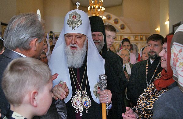 Патріарх Філарет у Вінниці освятив 'вистражданий' кафедральний собор - фото 54839