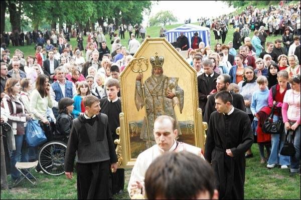 Хода з крехівською чудотворною іконою св. Миколая Мирлікійського - фото 55432