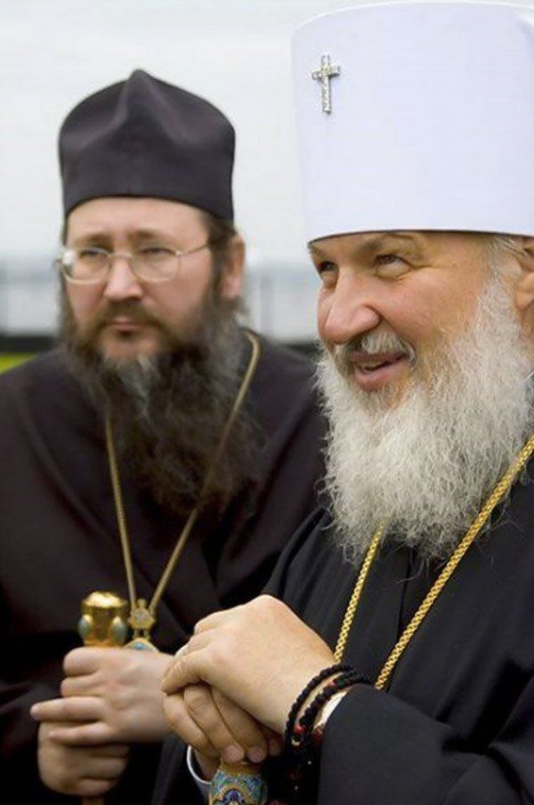 Єпископ Діомід (Дзюбан) та патріарх Кирило. - фото 86855