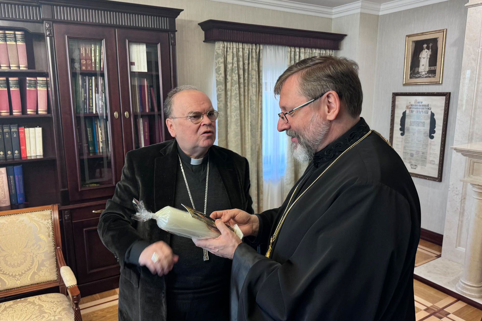 Глава УГКЦ зустрівся з делегацією Єпископської конференції Німеччини - фото 132538